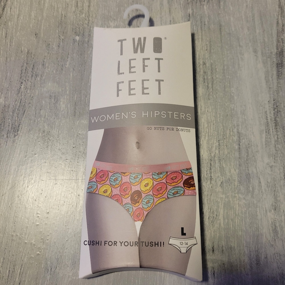 2/$10 Go Nuts For Donuts Women's Hipsters Cotton Panties